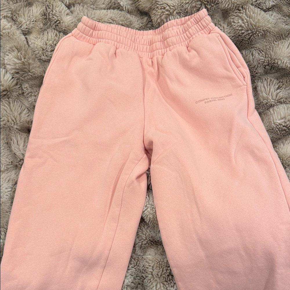 Cozy Comfrt Pink Sweatpants Joggers for Women